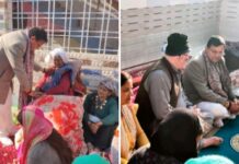 मुख्यमंत्री पुष्कर सिंह धामी जी ने गुप्तकाशी में वरिष्ठ तीर्थ पुरोहित स्व. श्रीनिवास पोस्ती जी को दी श्रद्धांजलि।