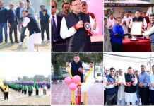 मुख्यमंत्री श्री पुष्कर सिंह धामी ने लोहियाहेड में नवनिर्मित ओपन जिम का किया लोकार्पण।
