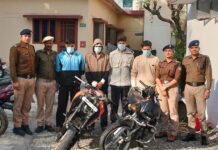 दूसरों की जान से खिलवाड़ करने वाले बाइक सवार नहीं छोड़े दून पुलिस ने।