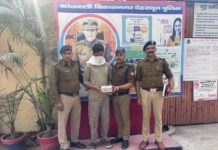 चोरी की घटना कौन जाम देने वाले को 24 घंटे के भीतर विकास नगर में पुलिस ने किया गिरफ्तार,माल भी हुआ बरामद।