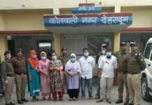 सार्वजनिक स्थान पर हुड़दंग करने वालो को दून पुलिस ने 07 लोगो को धारा 170 BNSS में किया गिरफ्तार।