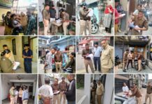 जनपद में रह रहे बाहरी व्यक्तियों/किरायेदारों/श्रमिकों/होम-स्टे, आश्रम, हॉस्टल, होटल एवं अन्य संस्थानों में निवासरत व्यक्तियों के किये सत्यापन।