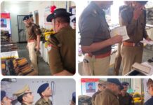 पुलिस अधीक्षक नगर द्वारा थाना बसंत विहार का वार्षिक निरीक्षण कर दिए गए प्राप्त शिकायतों/ पत्रावलियों को शीघ्र निपटने के निर्देश।