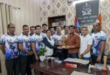 24 वीं प्रादेशिक/अन्तर्जनपदीय पुलिस/वाहिनी वॉलीबाल प्रतियोगिता का फाइनल मैच जीतकर किया खिताब पर कब्जा।