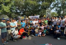 सचिवालय में रन फॉर हेल्थ दौड़ में कार्मिकों ने किया प्रतिभाग।