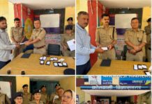 खोये मोबाइलों को वापस लौटाकर दून पुलिस ने बिखेरी चेहरों पर मुस्कान।