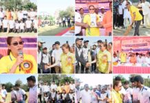 टेनिस बॉल क्रिकेट प्रतियोगिता का भव्य आगाज़।