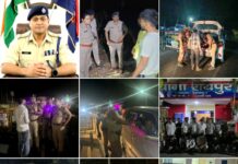 एसएसपी दून के निर्देशो पर वीकेंड पर दून पुलिस की “नाईट स्ट्राइक के दौरान 120 लोगों पर कोई कार्यवाही।