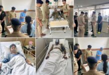 नेहरु कॉलोनी क्षेत्र में एक निजी अस्पताल में आग,,,पुलिस कर्मियों ने चलाया रेस्क्यू अभियान।