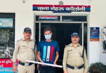 हत्या के प्रयास में फरार चल रहे 20 हजार के ईनामी अभियुक्त को दून पुलिस ने किया गिरफ्तार।
