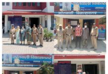 दून पुलिस द्वारा सात वारंटी किए गए गिरफ्तार।