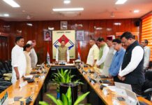 मुख्यमंत्री श्री पुष्कर सिंह धामी की अध्यक्षता में मंत्रिमंडल की बैठक में उत्तराखण्ड के पूर्व मुख्यमंत्री मेजर जनरल भुवन चंद्र खंडूड़ी एवं प्रसिद्ध निशानेबाज, पद्मश्री श्री जसपाल राणा के निधन पर शोक व्यक्त किया गया।