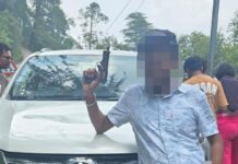 हवा में नकली पिस्टल लहराना पडा भारी, दून पुलिस ने उतारी खुमारी।