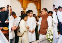 मुख्यमंत्री श्री पुष्कर सिंह धामी आज पद्मश्री से सम्मानित एवं अंतरराष्ट्रीय ख्याति प्राप्त निशानेबाज स्वर्गीय श्री जसपाल राणा के देहरादून आवास पर पहुंचे।