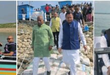 मुख्यमंत्री श्री पुष्कर सिंह धामी ने गदरपुर में अंतर्राष्ट्रीय क्याकिंग एवं कैनोइंग प्रतियोगिता की तैयारियों का लिया जायजा।