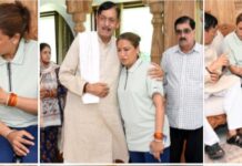 रेखा आर्या ने जसपाल राणा के आवास पहुँचकर दी श्रद्धांजलि, परिजनों को बंधाया ढांढस।