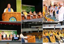 शांतिकुंज हरिद्वार में दधीचि अंगदान संकल्प अभियान के अंतर्गत राष्ट्रीय संगोष्ठी कार्यक्रम में मुख्यमंत्री श्री पुष्कर सिंह धामी ने केंद्रीय स्वास्थ्य एवं परिवार कल्याण मंत्री श्री जे.पी. नड्डा की उपस्थिति में प्रतिभाग किया
