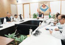टिहरी लेक ग्लोबल डेस्टिनेशन को लेकर हुई हाई पॉवर कमेटी की बैठक।