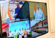 मुख्यमंत्री श्री पुष्कर सिंह धामी एवं केंद्रीय रेल मंत्री श्री अश्विनी वैष्णव ने वर्चुअल माध्यम से किया संयुक्त फ्लैग ऑफ।