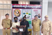 दून पुलिस की मुस्तैदी से चोरी की घटना को अंजाम देने वाले 02 अभियुक्त हुए रंगेहाथ गिरफ्तार।