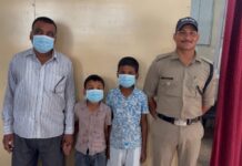 ऋषिकेश से खोए दो मासूमों को सकुशल बरामद कर उनके परिवार से मिलवाया।