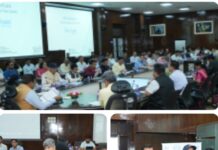 मुख्य सचिव श्री आनन्द बर्द्धन ने गुरुवार को सचिवालय में नियोजन विभाग द्वारा आयोजित विभिन्न कार्यक्रमों के शुभारंभ समारोह सहित दो दिवसीय कार्यशाला में प्रतिभाग किया।