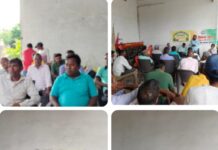 जिला नैनीताल के रामनगर ब्लॉक में ज्येष्ठ गन्ना विकास निरीक्षक काशीपुर बीरेंद्र कुमार चौधरी द्वारा किसानों की समस्यायों के समाधान के लिए विभाग किसान के द्वार कार्यक्रम का आयोजन किया गया।