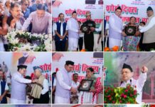 मुख्यमंत्री ने कारगिल विजय दिवस पर शहीद स्मारक पर पुष्पचक्र अर्पित कर कारगिल के अमर शहीदों को भावभीनी श्रद्धांजलि दी।