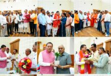 मुख्यमंत्री ने मुख्यमंत्री कैंप कार्यालय में सुनीं जन समस्याएं।