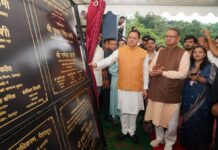 मुख्यमंत्री पुष्कर सिंह धामी ने किया मसूरी विधानसभा में विभिन्न विकास योजनाओं का लोकार्पण – शिलान्यास।