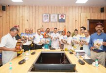 मुख्यमंत्री ने उत्तराखण्ड क्षत्रिय कल्याण समिति की वेबसाइट एवं क्षत्रिय जागरण स्मारिका का किया विमोचन।