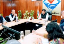 ओलंपिक-2036 के लिए उत्तराखण्ड की तैयारियों को लेकर मुख्य सचिव ने ली अधिकारियों के साथ बैठक।
