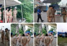 एसएसपी दून के निर्देशों पर एसपी ऋषिकेश द्वारा कावड़ मेला क्षेत्रों का किया निरीक्षण।