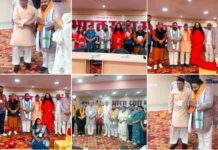 भारत रक्षा मंच की राष्ट्रीय कार्यकारिणी की बैठक में जम्मू कश्मीर एवं लद्दाख इकाई की टीम में श्री चंदन दत्त सहित रॉयल बक्शी एवं अन्यों को मिला महत्वपूर्ण दायित्व।