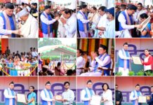 स्वतंत्रता दिवस पर मुख्यमंत्री श्री पुष्कर सिंह धामी ने परेड ग्राउंड में किया ध्वजारोहण।