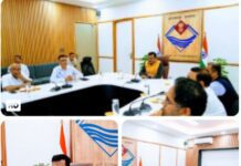 मुख्य सचिव ने ली आपदा प्रबंधन के दृष्टिगत कुंभ मेला-2027 की तैयारियों को लेकर बैठक।