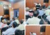 एस०सी०डी०आई० कार्यालय काशीपुर में विकास कार्यों की समीक्षा बैठक की गई ।