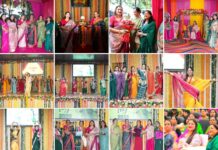 पुलिस परिवार की महिलाओं ने हरियाली तीज पर्व को देहरादून पुलिस लाइंस में रखे गये कार्यक्रम में मुख्य अतिथि श्रीमती गुरमीत कौर तथा विशिष्ट अतिथि श्रीमती गीता धामी संग धूमधाम से मनाया।