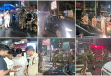 देहरादून पुलिस द्वारा चलाए जा रहे ऑपरेशन नाइट स्ट्राइक के तहत रात्रि में घूम रहे 700 से अधिक व्यक्तियों से पुलिस द्वारा की गई पूछताछ, संदिग्ध व्यक्तियों को लाया गया थाने।