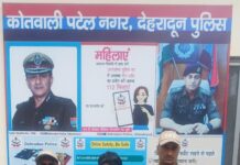 अवैध मादक पदार्थो के साथ 01 नशा तस्कर आया दून पुलिस की गिरफ्त में ।