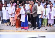 Media Delegation from Uttarakhand Visits ESIC Sanath Nagar, Hyderabad