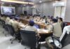 वरिष्ठ पुलिस अधीक्षक की देर रात तक चली मासिक अपराध गोष्ठी में त्योहारी सीजन व आगामी वीआईपी कार्यक्रमों के दृष्टिगत अधीनस्थ अधिकारियों को दिये कडे निर्देश।