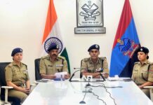 अंकीता हत्याकांड में पुलिस द्वारा घटना सामने आने के 24 घंटे के भीतर पुलिस टीमों ने आपसी समन्वय से त्वरित कार्यवाही करते हुए तीनों अभियुक्तों को कर लिया था गिरफ्तार : डॉ . वी. मुरुगेशन।