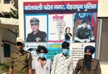 गैर इरादतन हत्या में शामिल 02 अभियुक्तों को दून पुलिस ने किया गिरफ्तार।