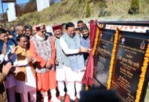मुख्यमंत्री ने गैरसैंण में 231.91 करोड़ रुपये की 12 विकास योजनाओं का किया लोकार्पण एवं शिलान्यास।