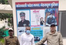 पटेलनगर क्षेत्र में हुई चोरी की अलग अलग घटनाओ का दून पुलिस ने किया खुलासा।