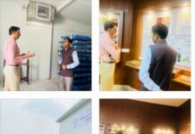 उत्तर प्रदेश के रेशम निदेशक ने देहरादून स्थित केंद्रीय रेशम बोर्ड के अनुसंधान केंद्र का तकनीकी भ्रमण किया।